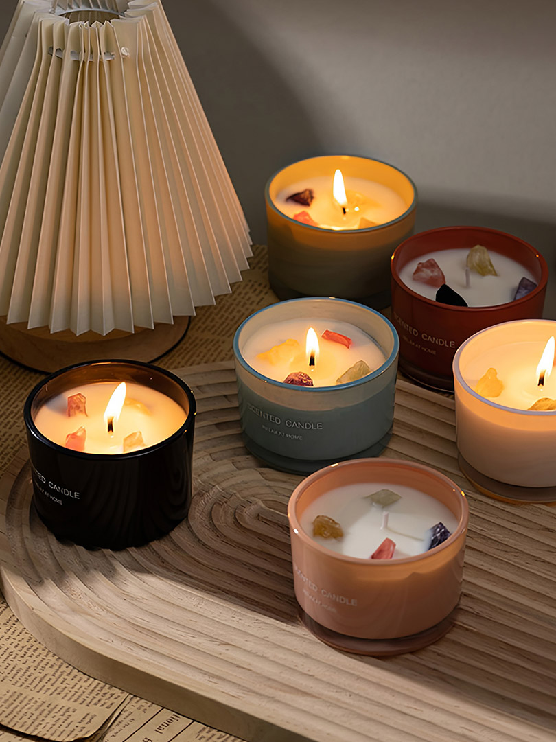 Nến đá tinh thể hương thơm Dopamine