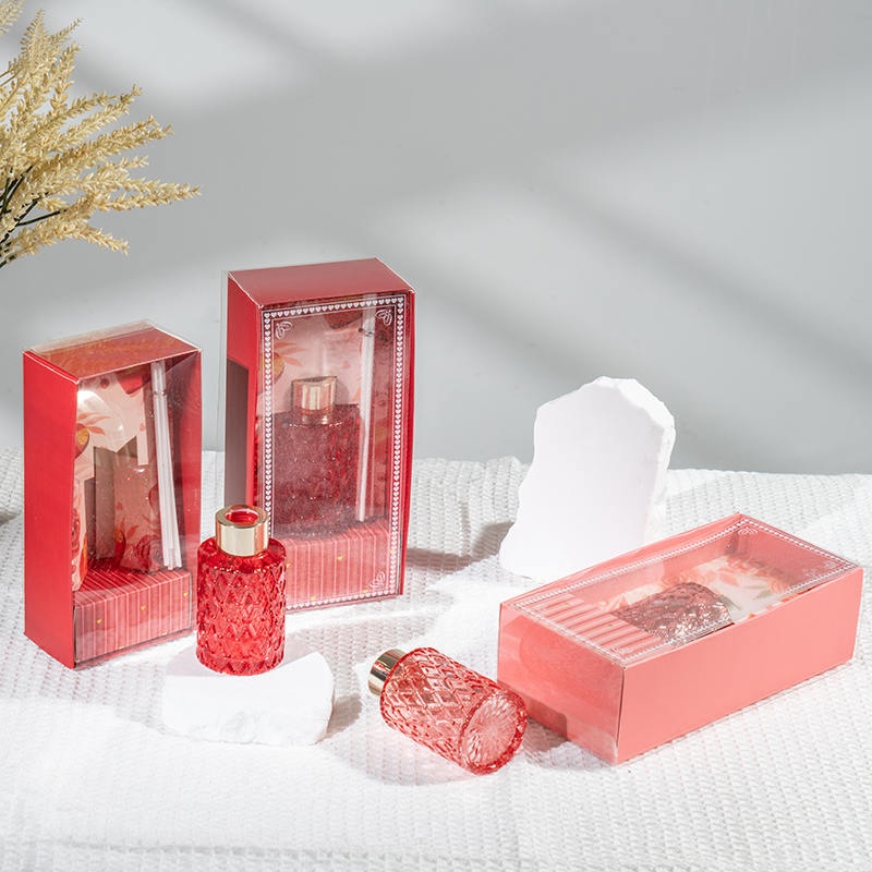 Máy khuếch tán sậy chai tròn Valantine-nhà sản xuất máy khuếch tán hương thơm tại nhà