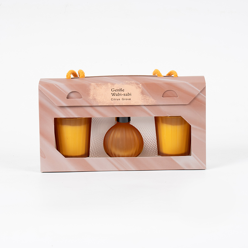 Ly nhỏ sọc dọc nến thơm X2 Bóng đèn sọc dọc nhỏ chai khuếch tán sậy dễ bay hơi